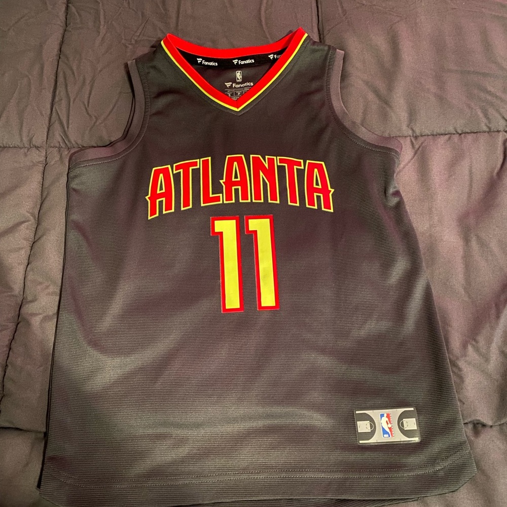 Trae Young NBA jersey youth small used Fanatics